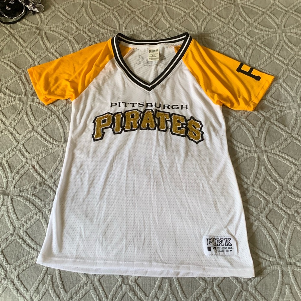Pink MLB pirates shirt